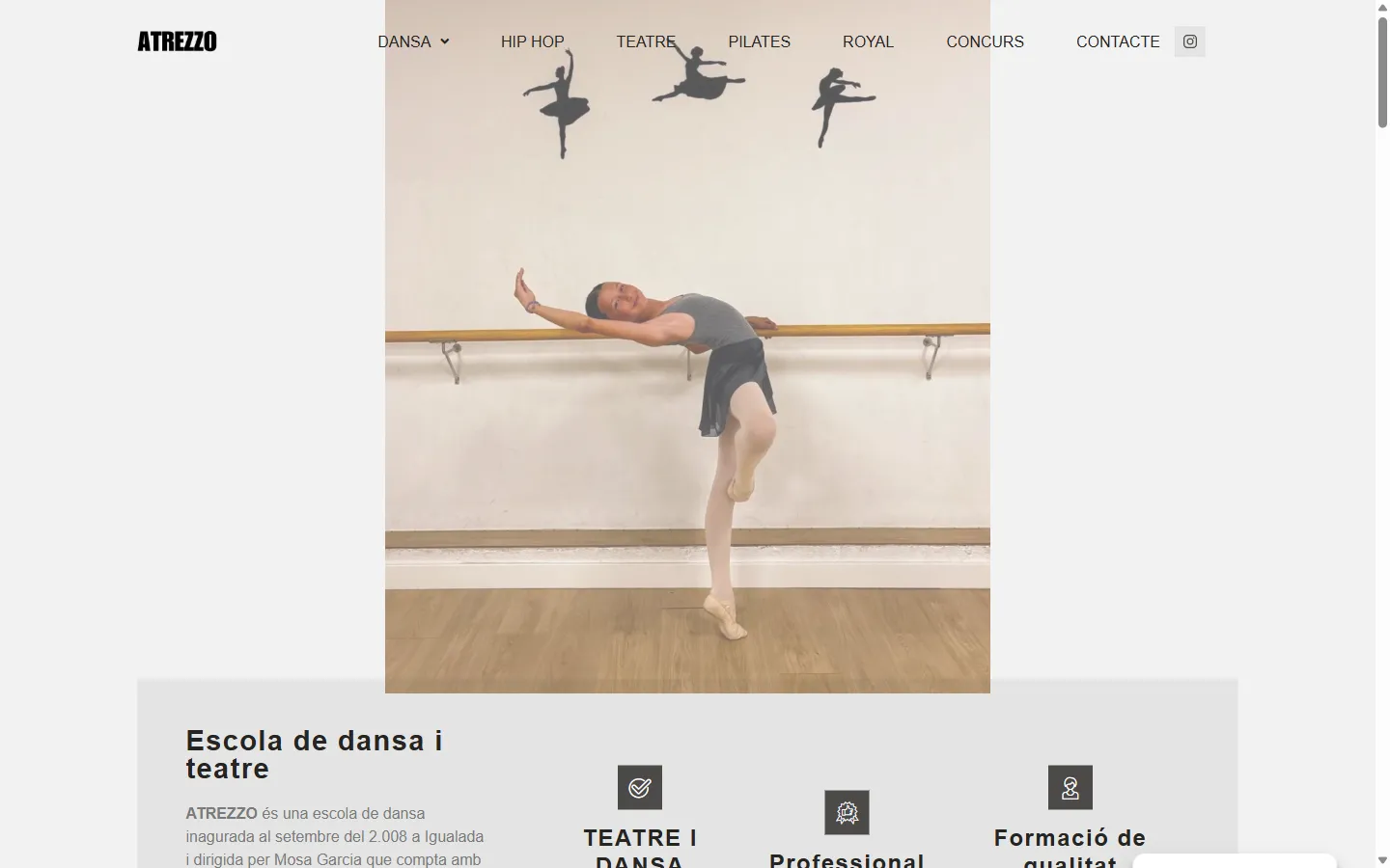 Web de Atrezzo diseñada por Olea Creative Studio