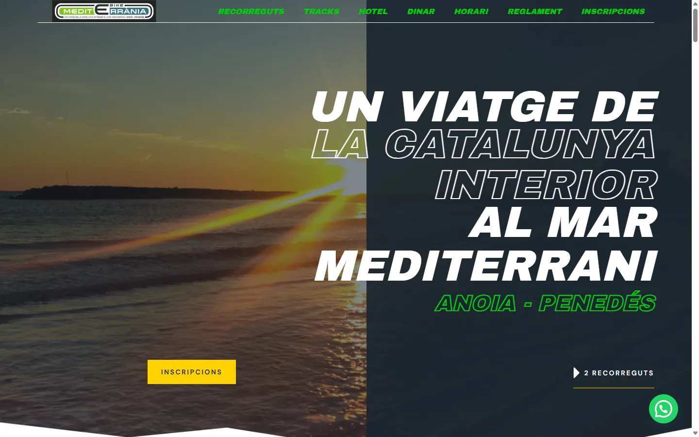 Web de Ebike Mediterrània diseñada por Olea Creative Studio