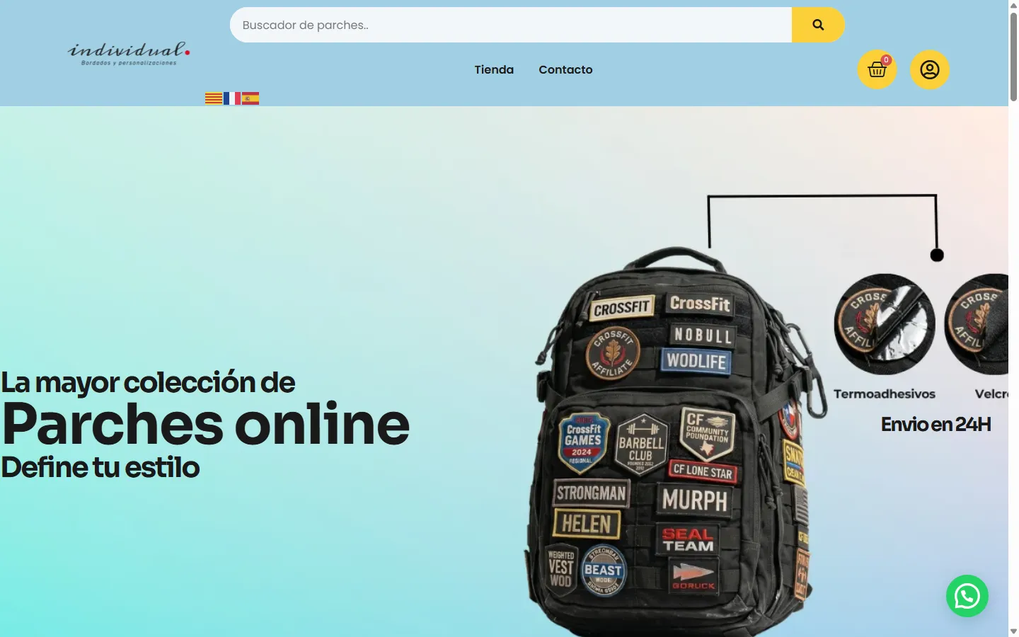 Web de Individual.cat diseñada por Olea Creative Studio