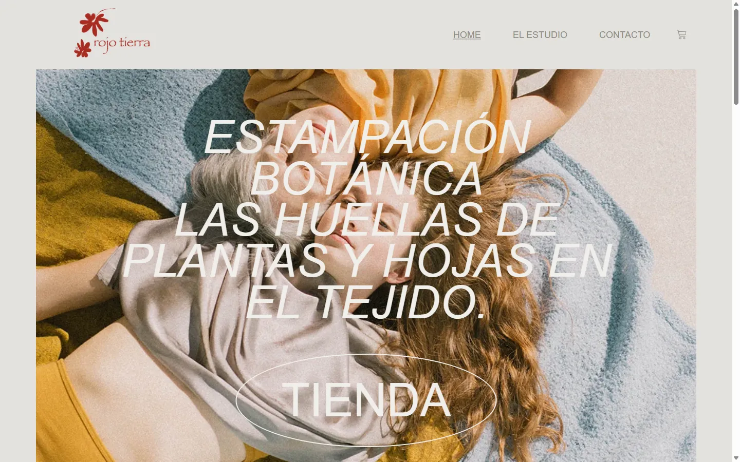 Web de Rojo Tierra diseñada por Olea Creative Studio